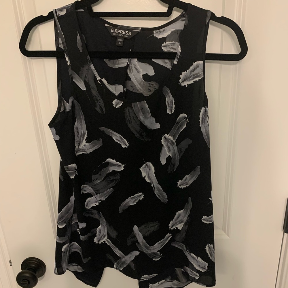 Express Splitback Sleeveless Blouse
